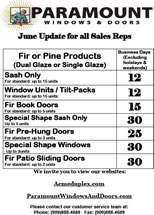 June Sales Flyer 