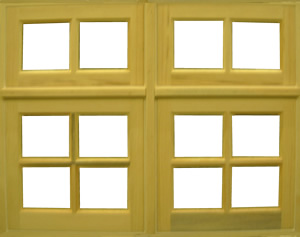 Awning Stacked Window